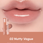 Romand glasting color gloss 02 nutty vague - Lili Beauty