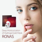 Ronas Gold Salmon Egg Hydrogel Mask 25g x 10ea - Lili Beauty