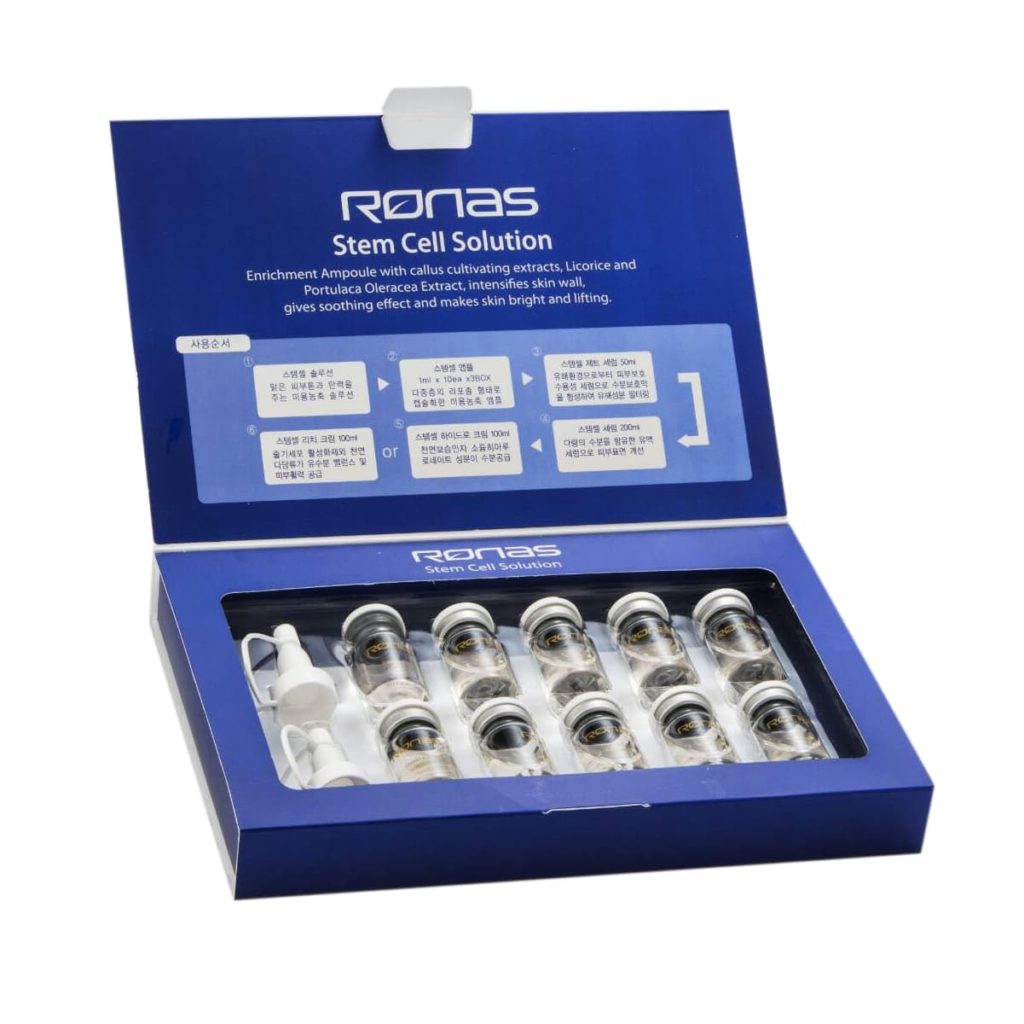 Ronas Stem Cell Solution Stem Cell Ampoule 5ml X 10 ea - Lili Beauty