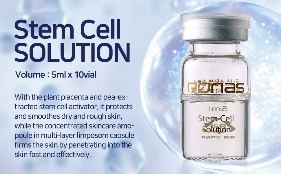 Ronas Stem Cell Solution Stem Cell Ampoule 5ml X 10 ea - Lili Beauty