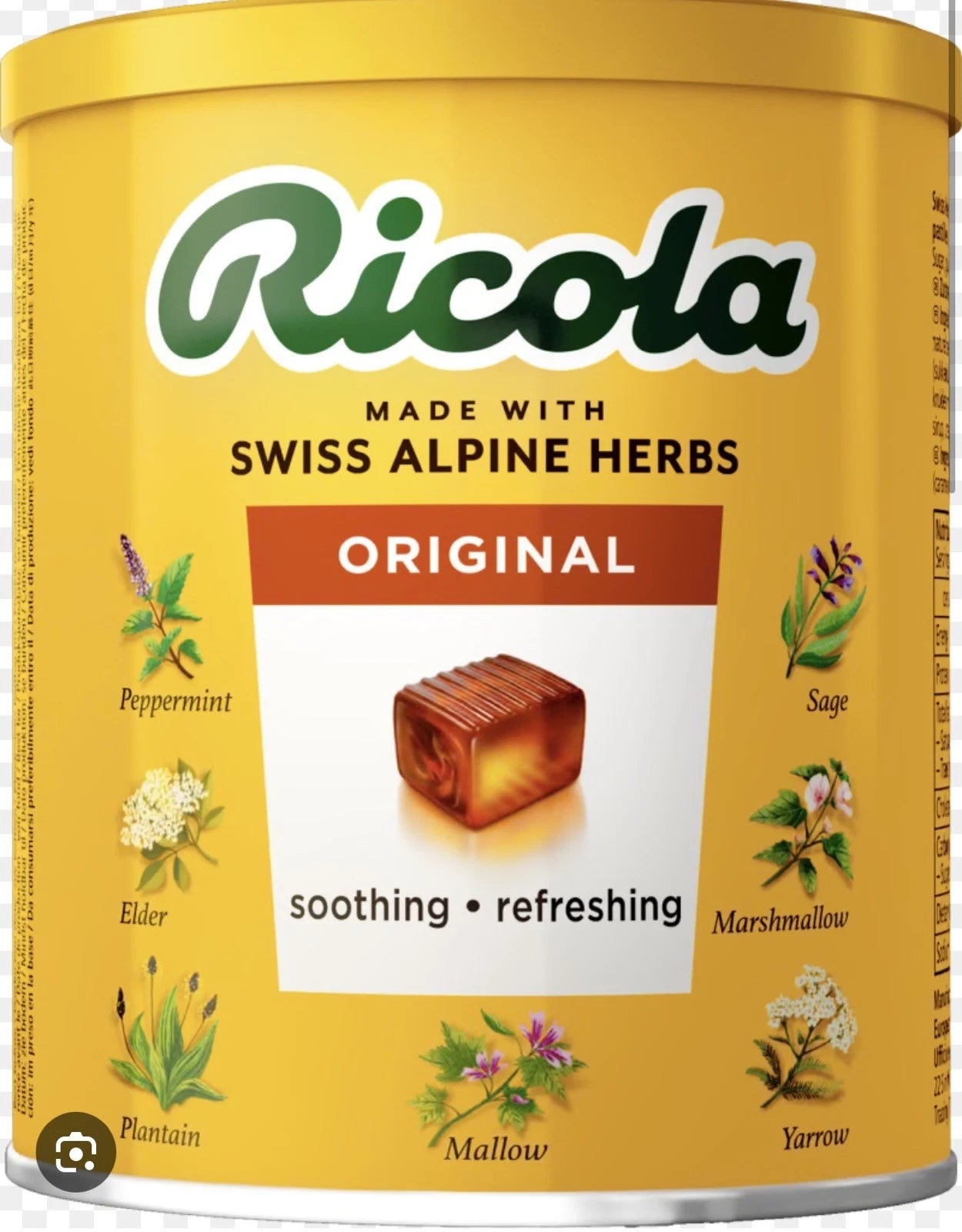 250g Ricola Schweizer Herb Candy Refreshing Mouth and Throat with 13 Herbs