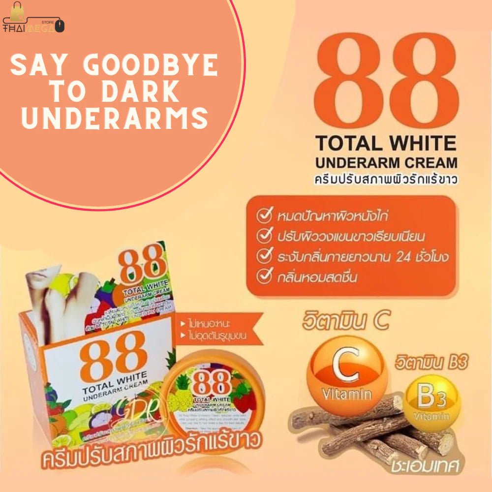 S88 Total White Underarm Cream 35g - Lili Beauty
