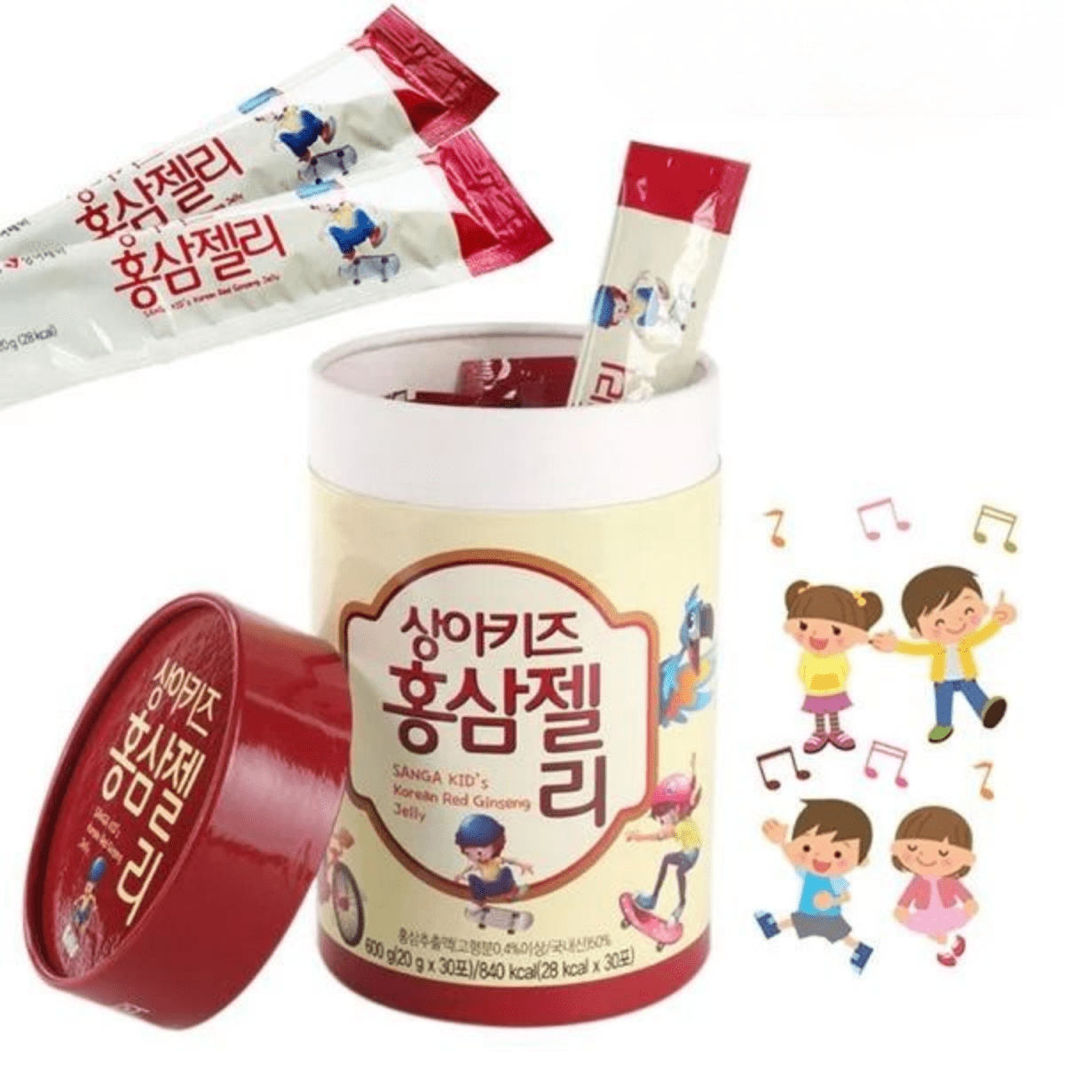 Sanga For Kid Korean Red Ginseng Jelly 20g × 30ea - Lili Beauty