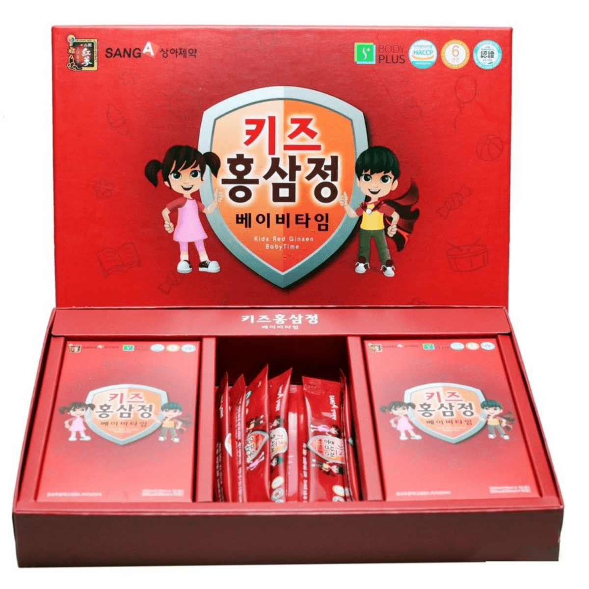 Sanga Pharmaceutical Kids Red Ginseng Extract 10ml × 30ea - Lili Beauty