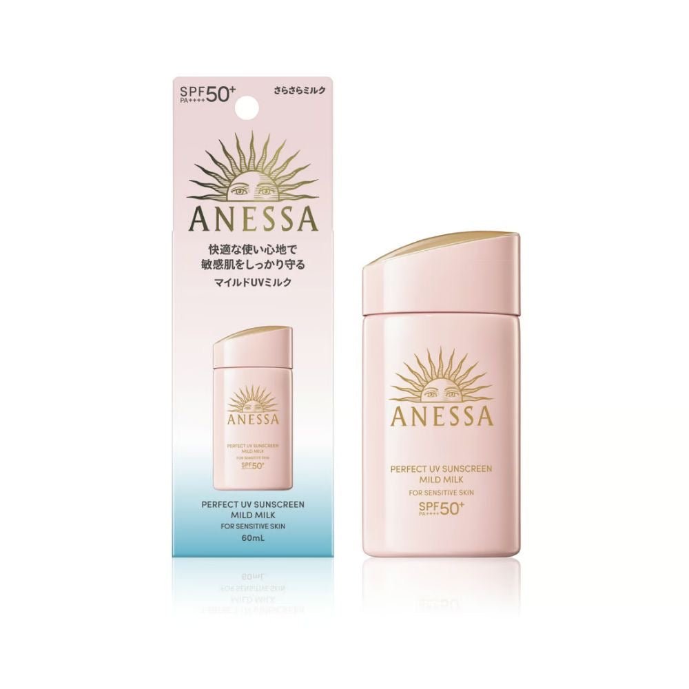 Shiseido anessa perfect uv sunscreen mild milk/60ml - Lili Beauty