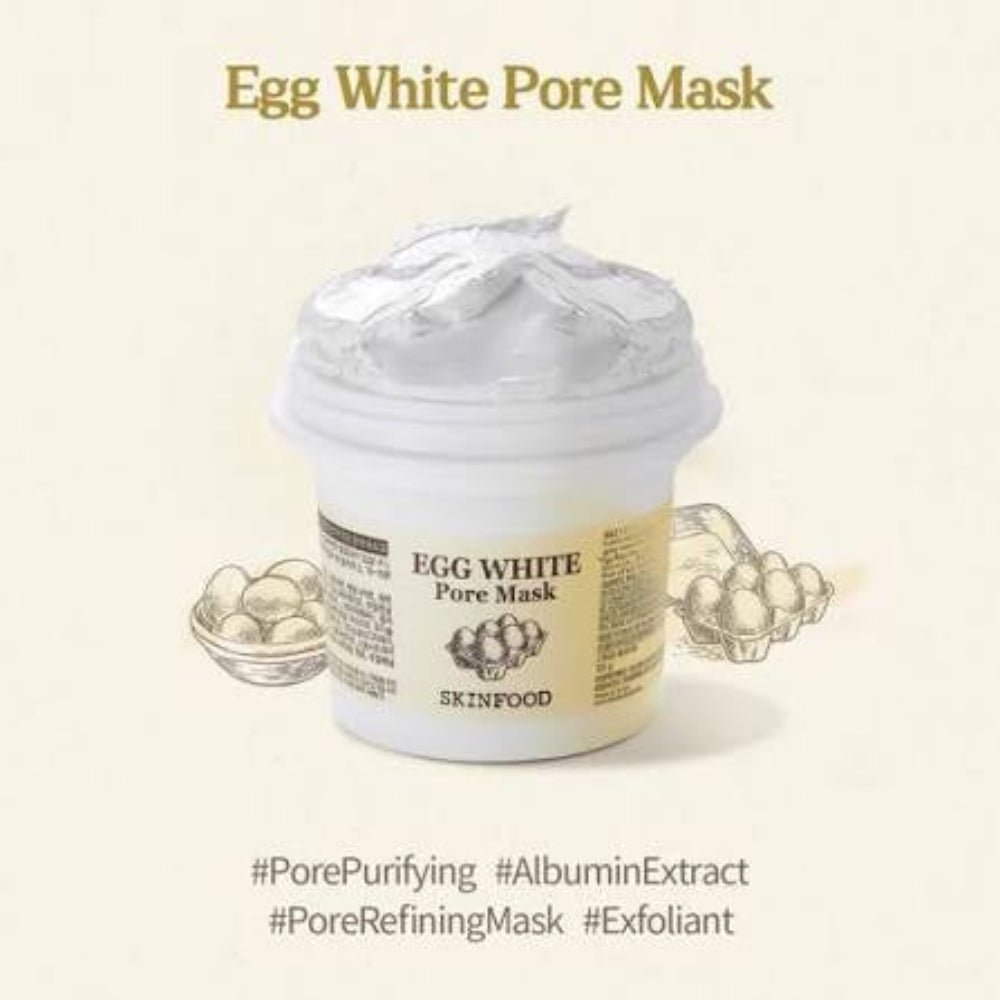 Skinfood Egg White Pore Mask 120g - Lili Beauty