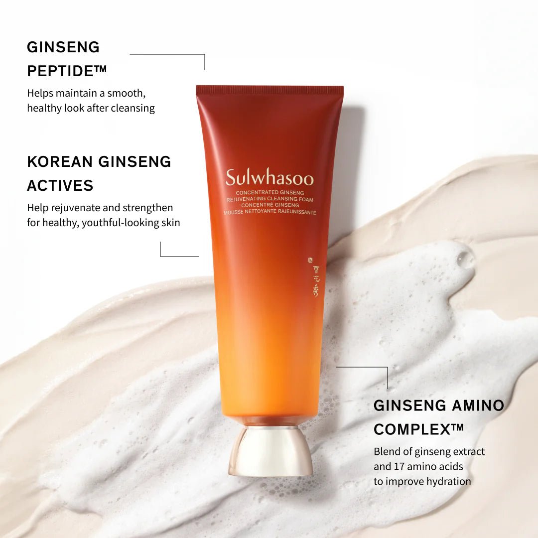 Sulwhasoo Concentrated Ginseng Rejuvenating Cleansing Foam 50ml - Lili Beauty