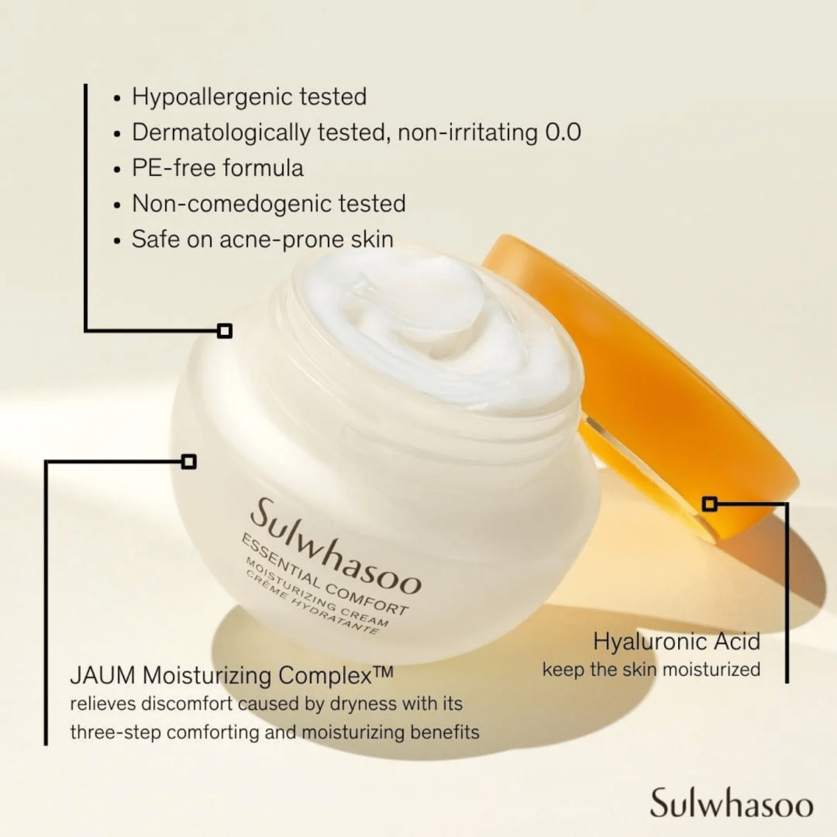 Sulwhasoo essential comfort firming cream/15ml - Lili Beauty