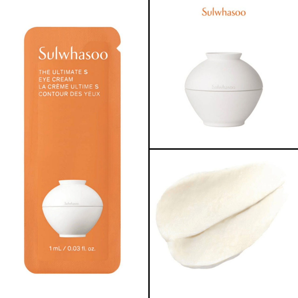 Sulwhasoo ultimate eye cream / 1ml (12 pcs) - Lili Beauty