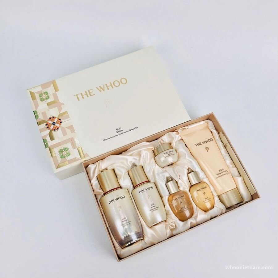 The History Of Whoo Bichup Ultimate Recovery Youth Serum Set - Lili Beauty