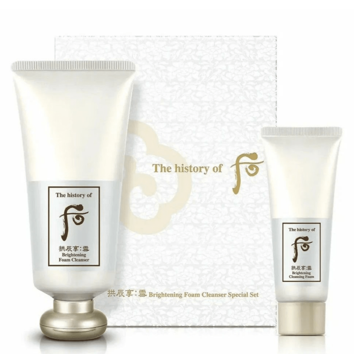The history of whoo gongjinhyang foam cleanser set - Lili Beauty