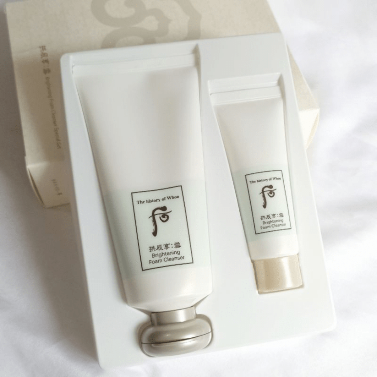 The history of whoo gongjinhyang foam cleanser set - Lili Beauty