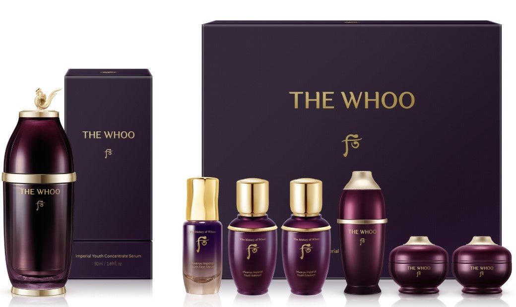 The History Of Whoo Hwanyu Imperial Youth Recovery Serum Special Set - Lili Beauty