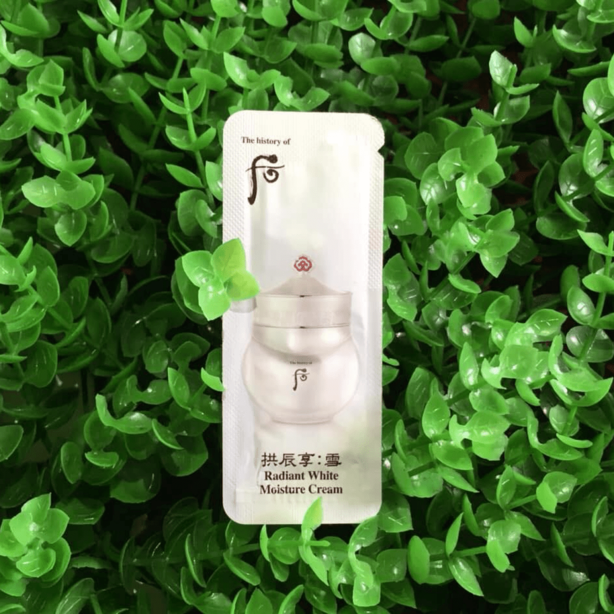 The history of whoo radiant white moisture cream/1ml (120pcs) - Lili Beauty