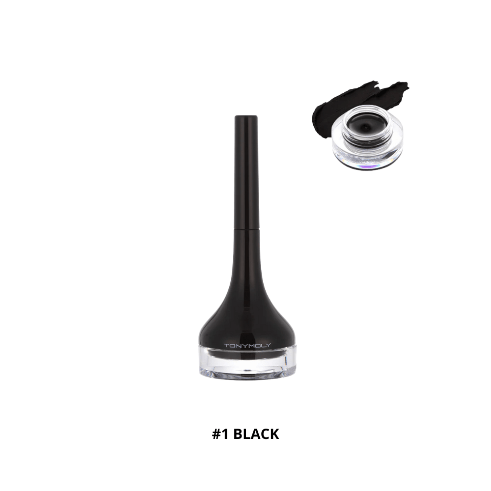 Tony Moly Back Gel Eyeliner/01 Black - Lili Beauty