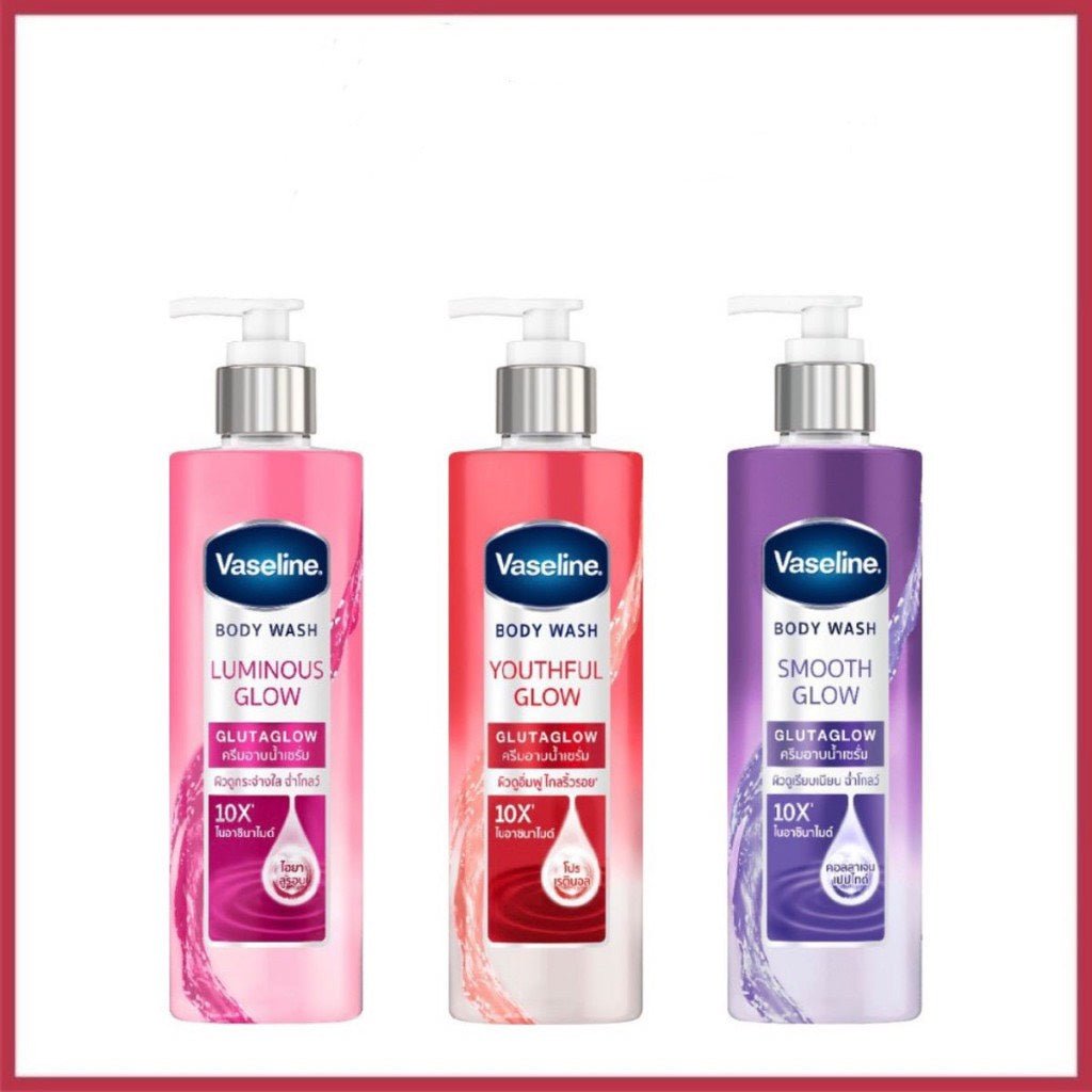 Vaseline Body Wash Gluta Glow 425ml - Lili Beauty