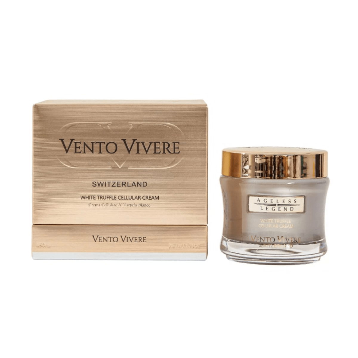 Vento vivere switzerland white truffle regeneration cream/30ml - Lili Beauty
