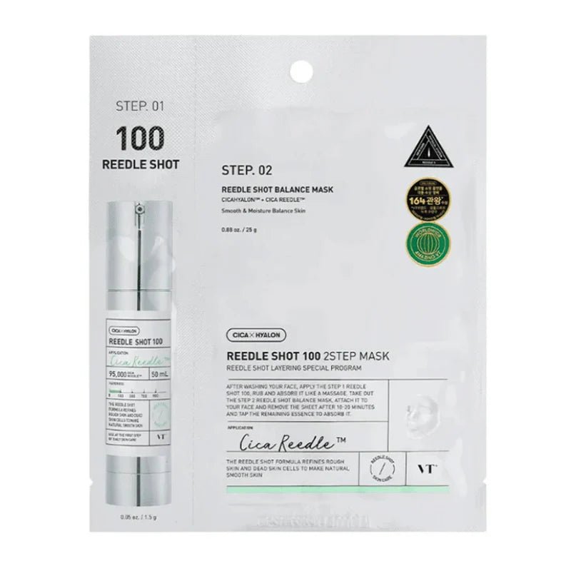 VT Reedle Shot 100 2 Step Mask 15g *5 - Lili Beauty