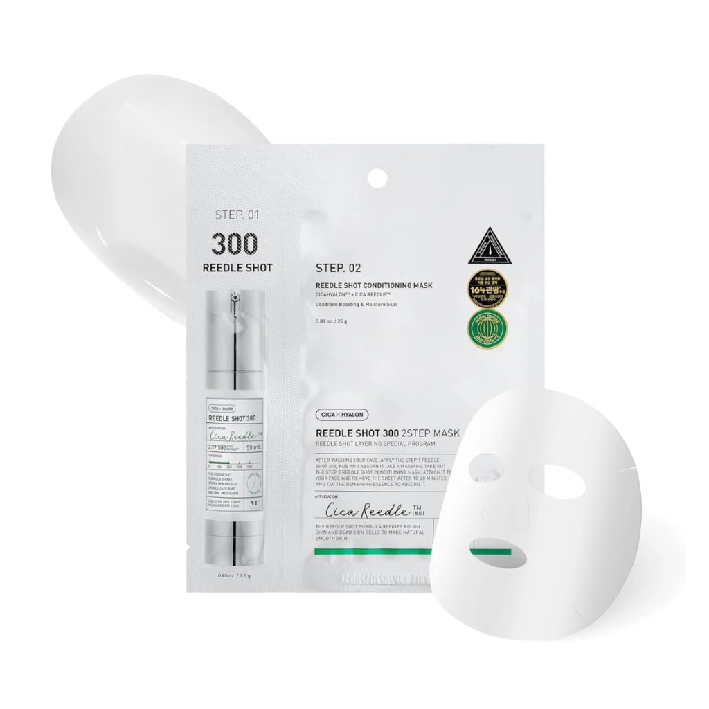 VT Reedle Shot 300 2 Steps Mask 25g * 5 - Lili Beauty