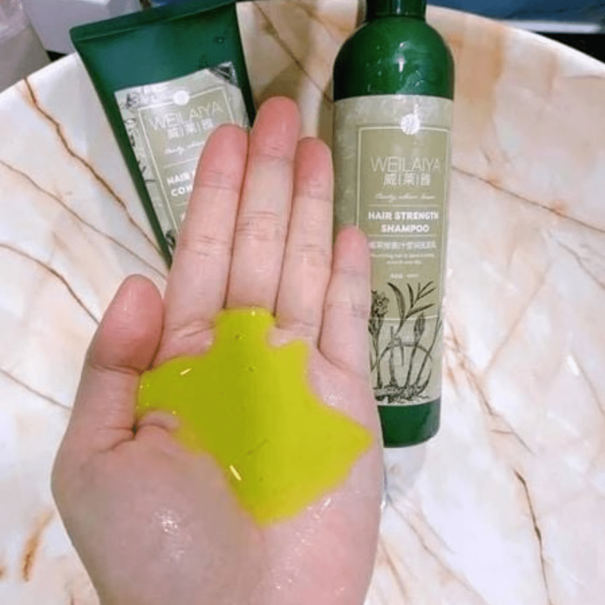 Weilaiya zingiber officinale juice bright hair shampoo & conditioner set for hair loss [ for dry hair ] - Lili Beauty