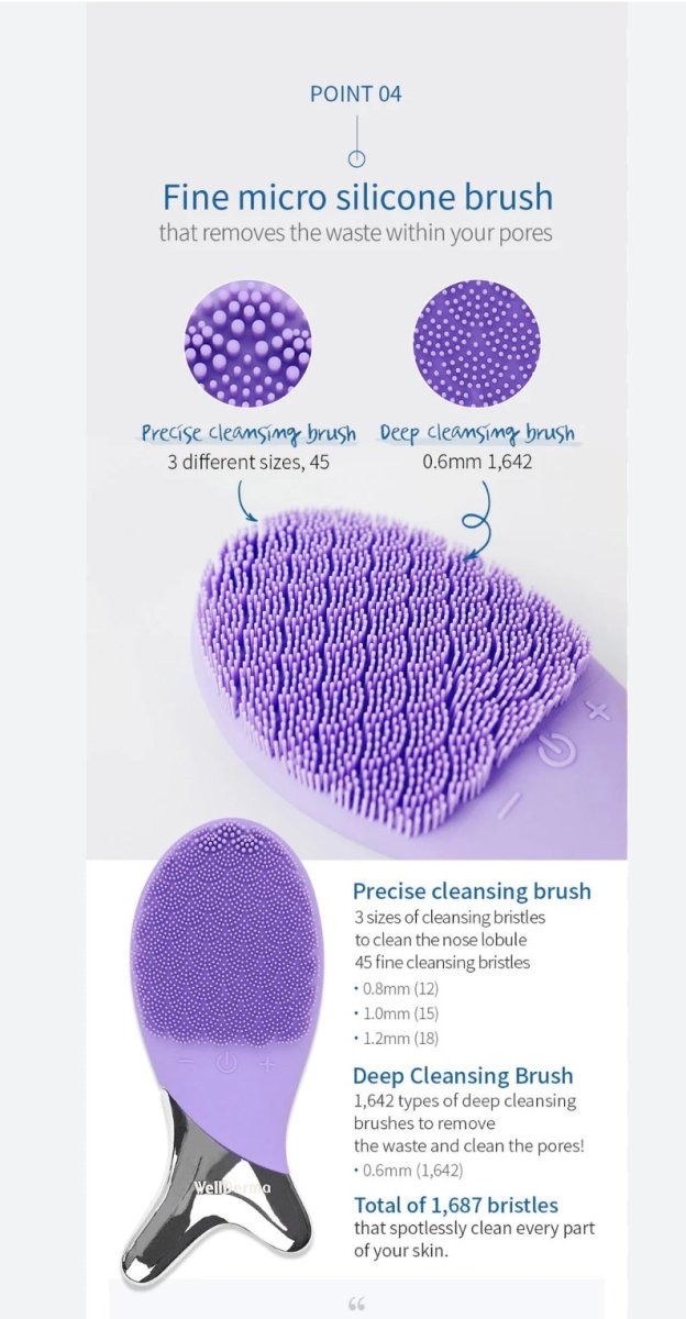 Wellderma Cleaning Fish Rv - Purple - Lili Beauty